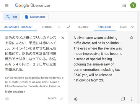 english to japanese google translate accuracy